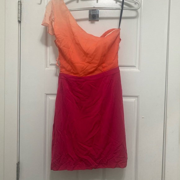 🧡💗 Beautiful BEBE Colour Block Dress - Picture 3 of 6
